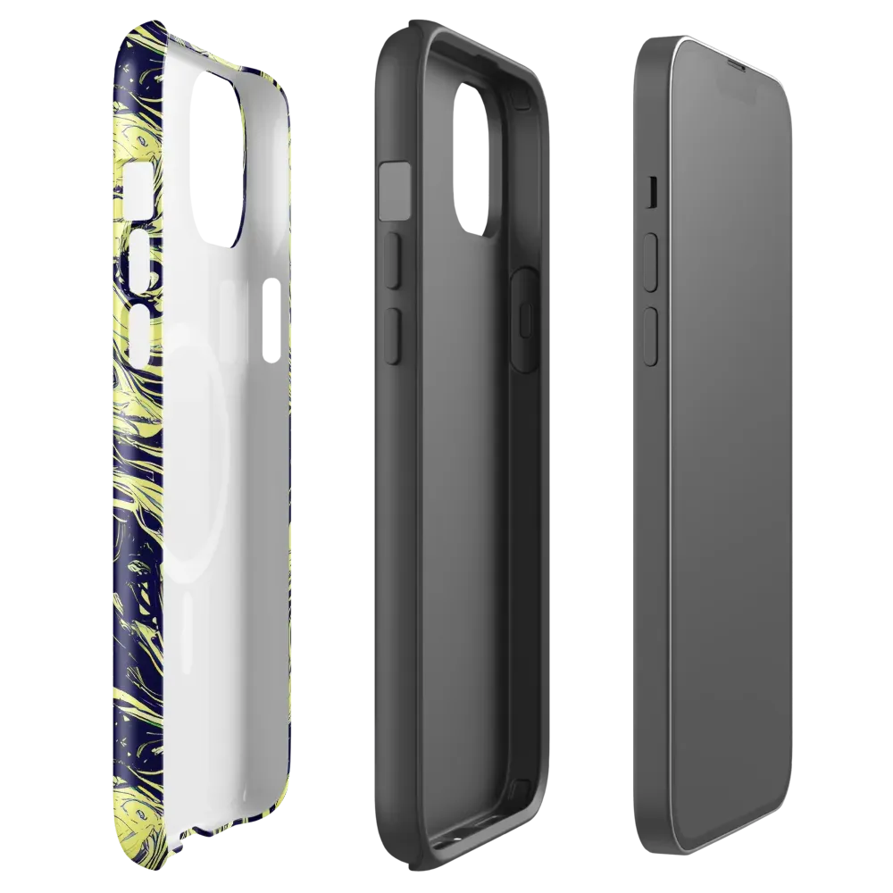 Midnight Marbles on MagSafe Tough Case for iPhone® — Front