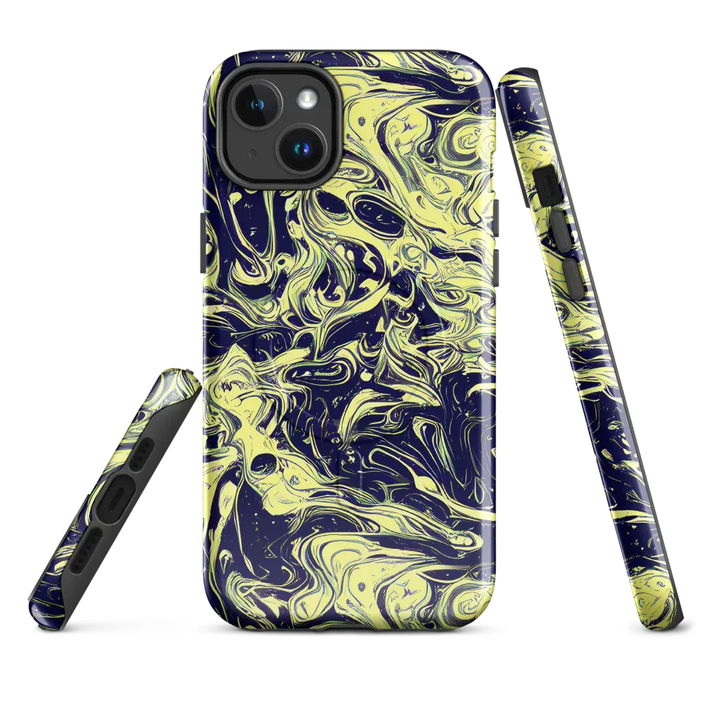 Midnight Marbles on MagSafe Tough Case for iPhone® — Front