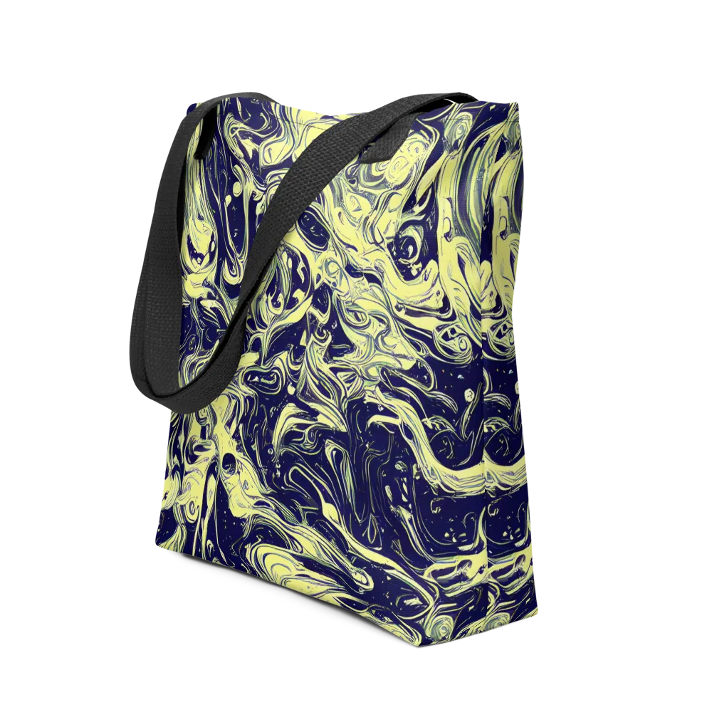 Midnight Marbles on Tote Bag — Front