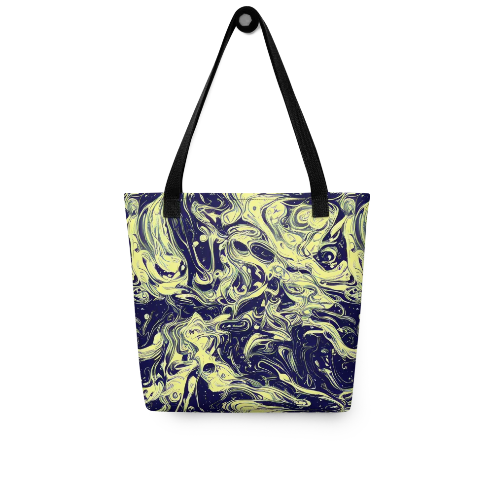 Midnight Marbles on Tote Bag — Front