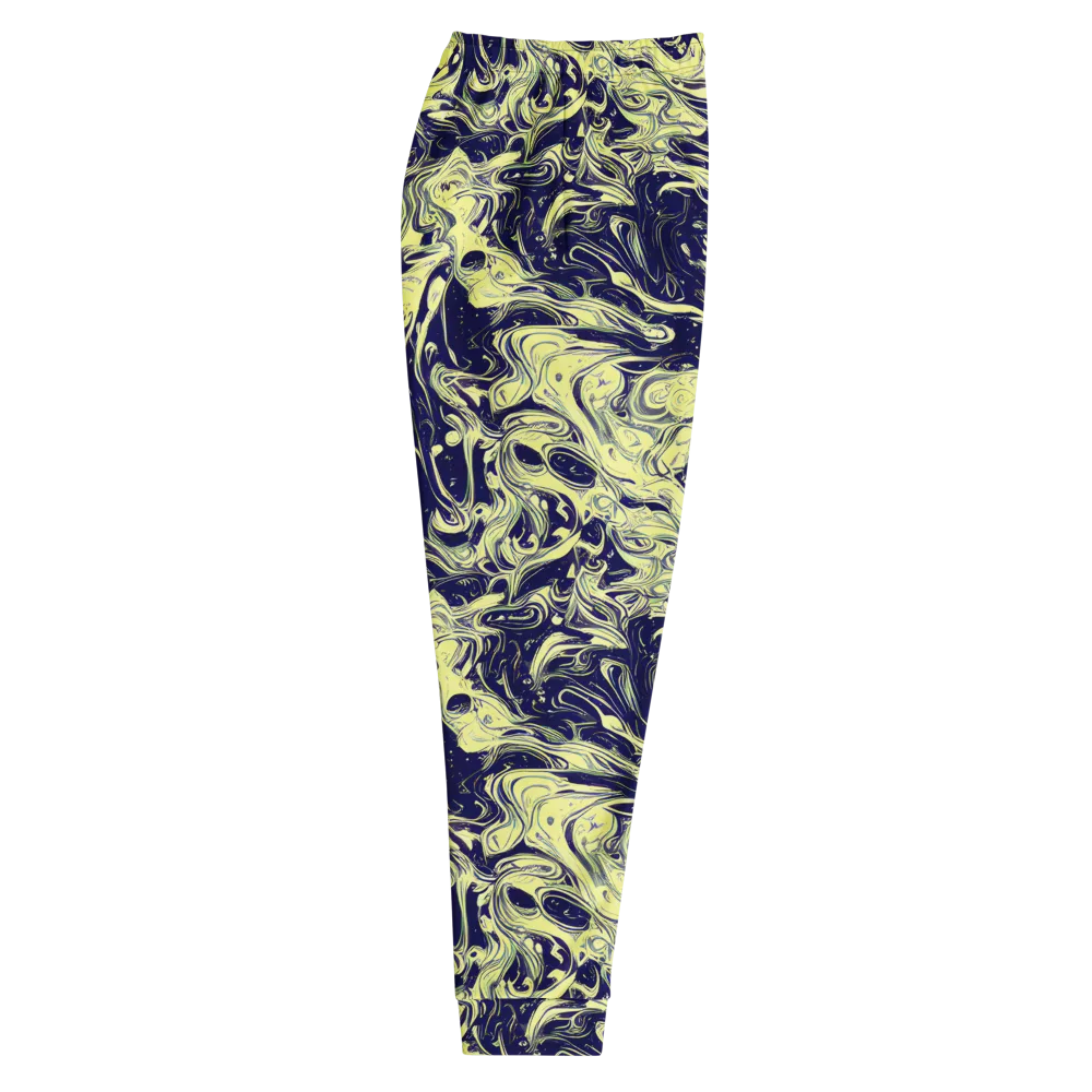Midnight Marbles on Men's Joggers — Right