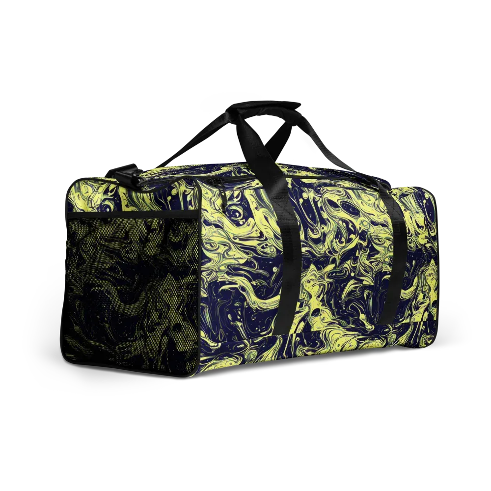 Midnight Marbles on Duffle Bag — Right Front