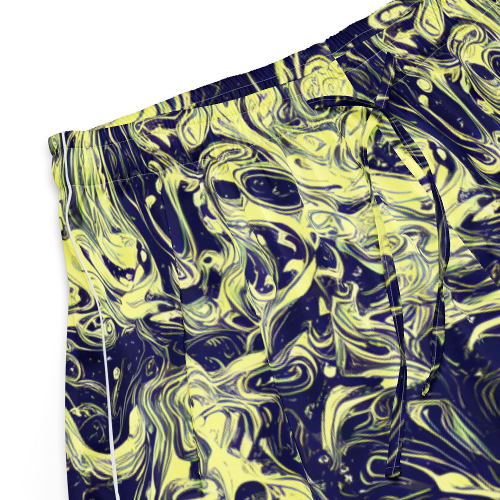 Midnight Marbles on Women's Pajama Shorts — Product details