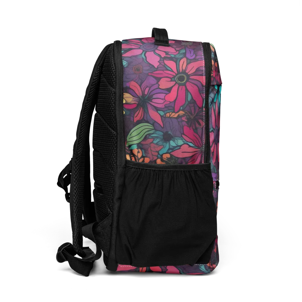 Neon Herbarium on Utility Backpack — Right