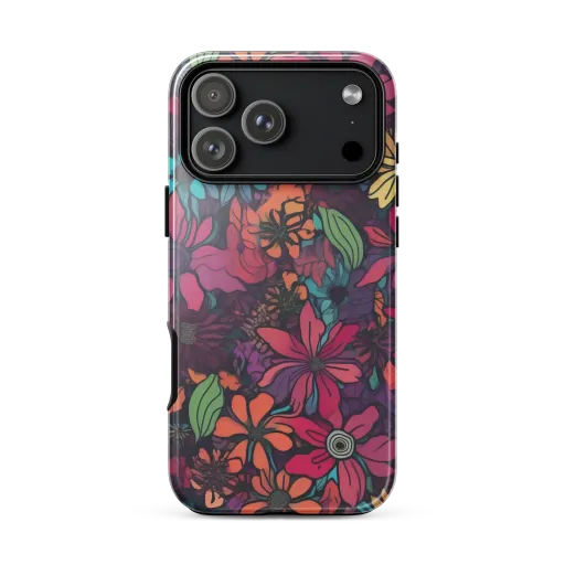 Neon Herbarium on a Tough Case for iPhone®