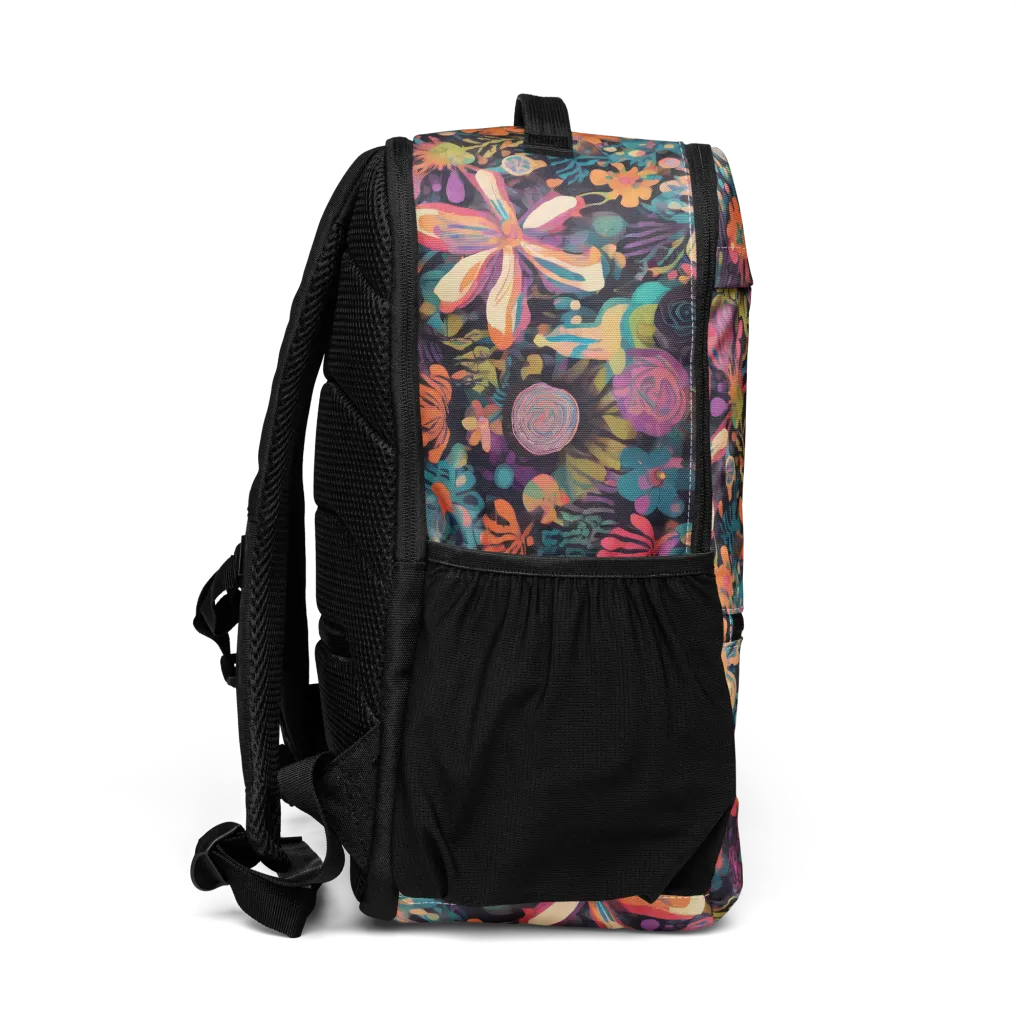 Electric Herbarium on Utility Backpack — Right