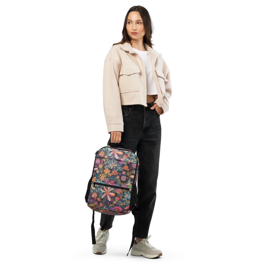 Electric Herbarium on Utility Backpack — Front