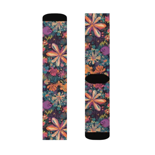 Electric Herbarium on a Socks