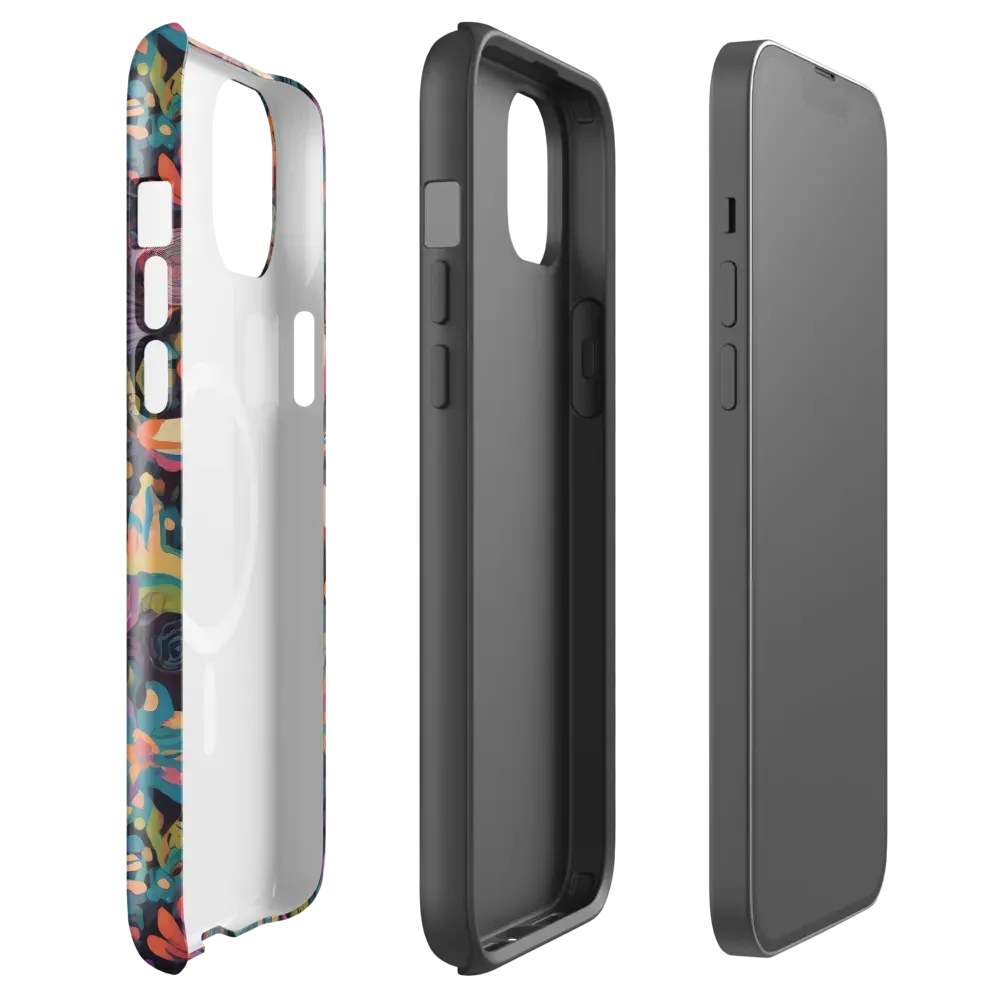Electric Herbarium on MagSafe Tough Case for iPhone® — Front