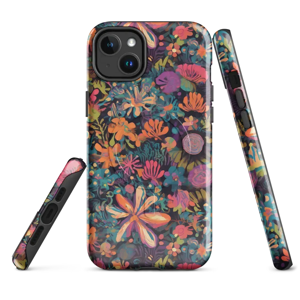 Electric Herbarium on MagSafe Tough Case for iPhone® — Front