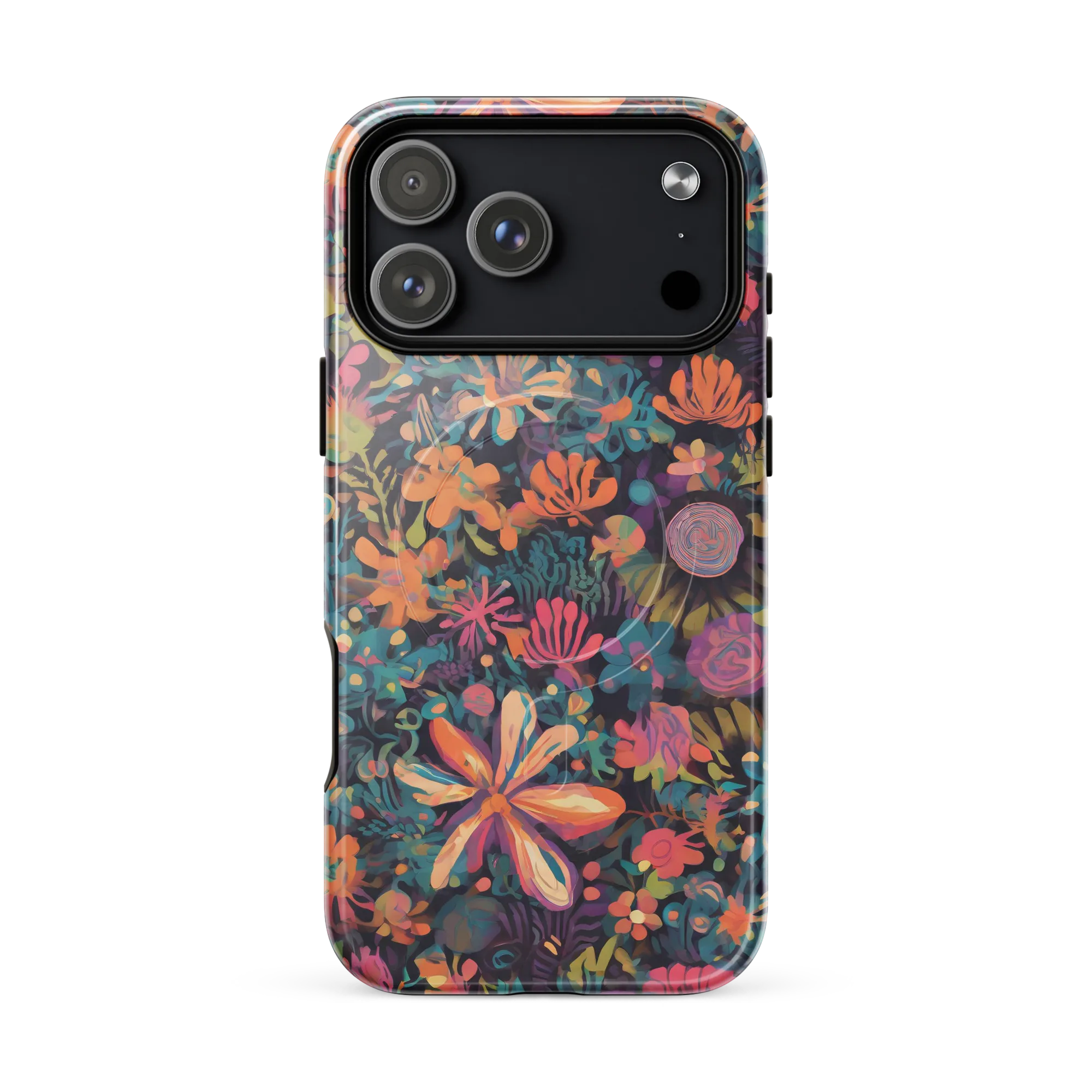 Electric Herbarium on MagSafe Tough Case for iPhone® — Front