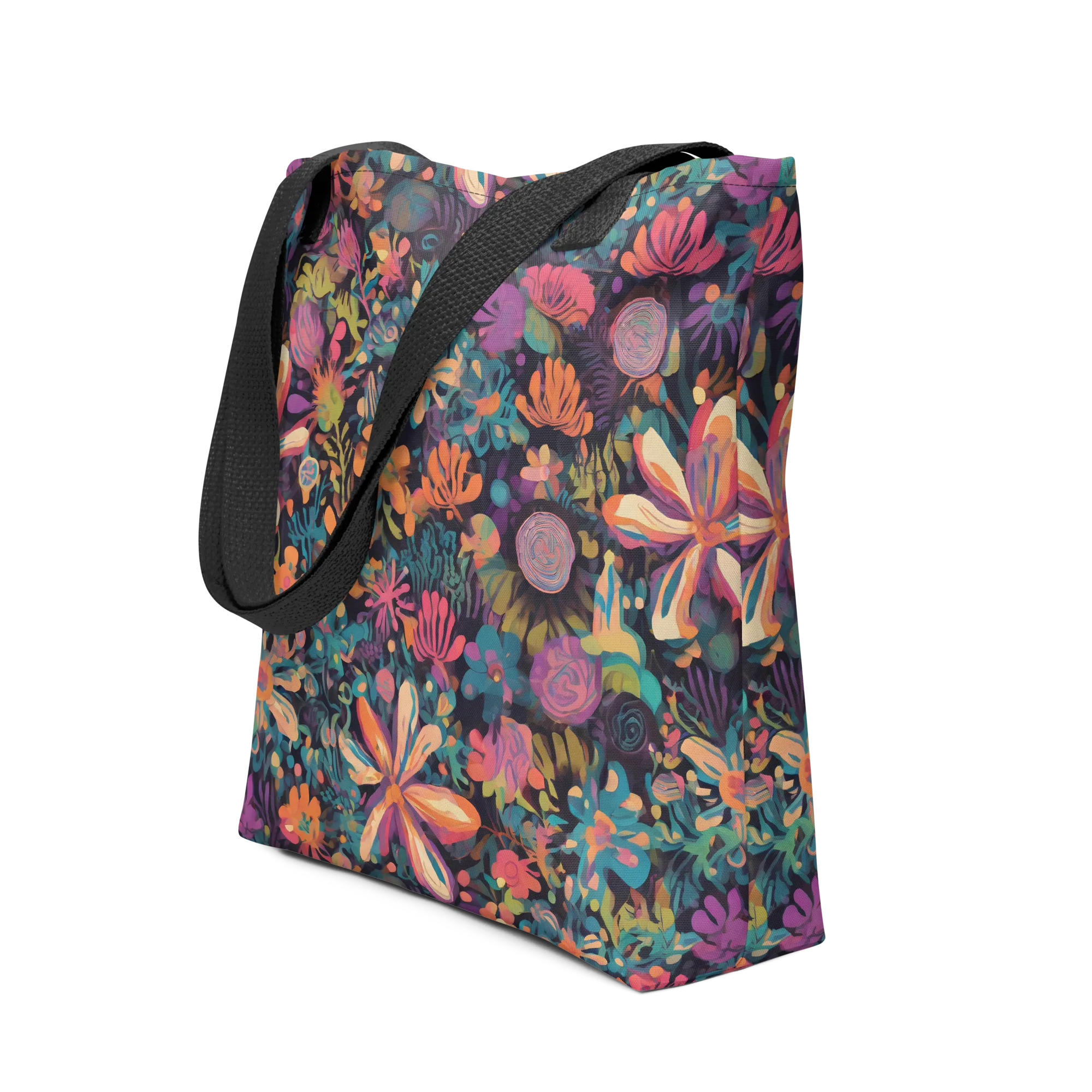 Electric Herbarium on Tote Bag — Front