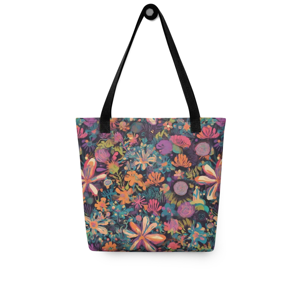 Electric Herbarium on Tote Bag — Front