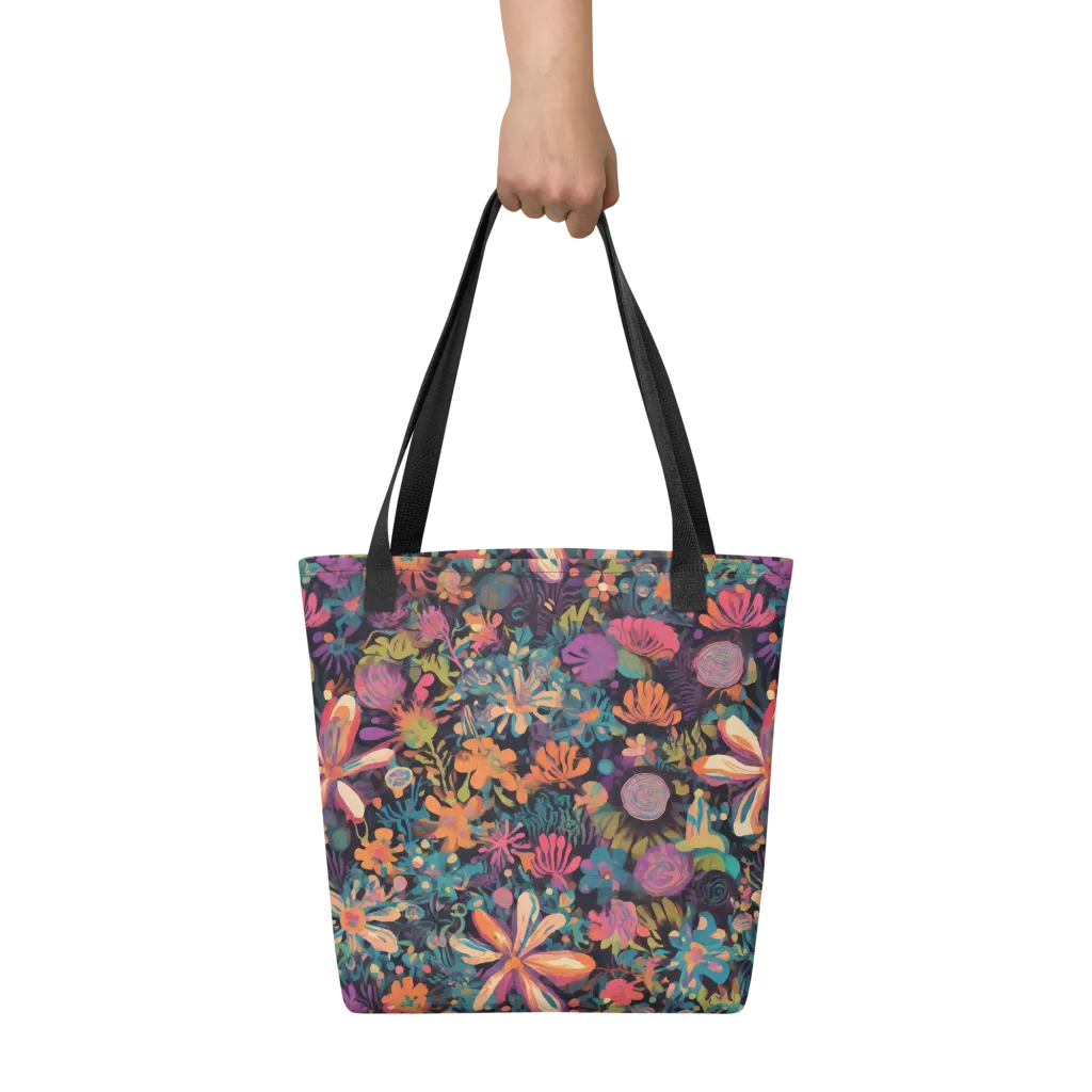Electric Herbarium on Tote Bag — Front