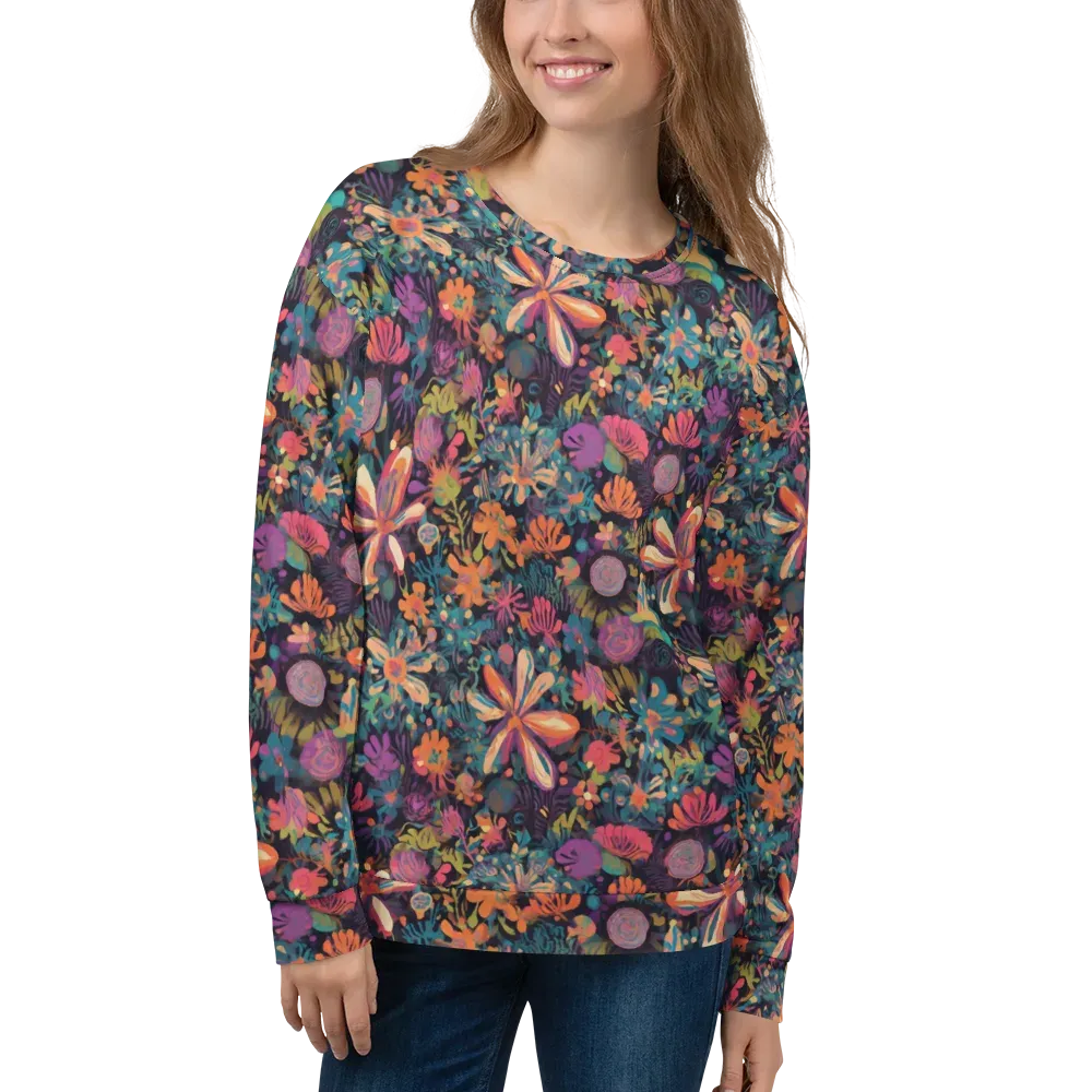 Electric Herbarium on Sweatshirt — Front