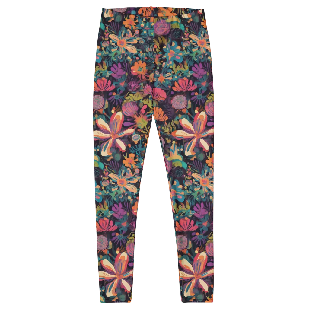 Electric Herbarium on Leggings — Front