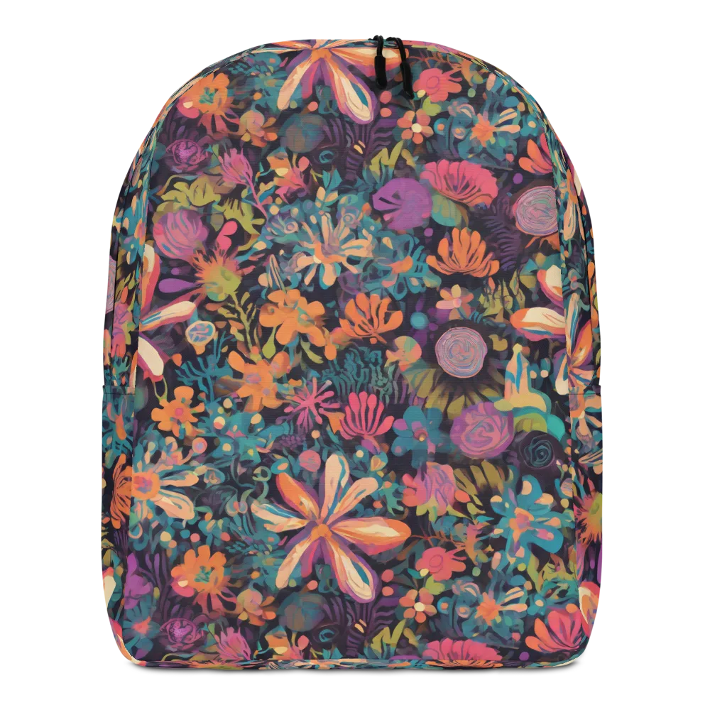 Electric Herbarium on Minimalist Backpack — Front