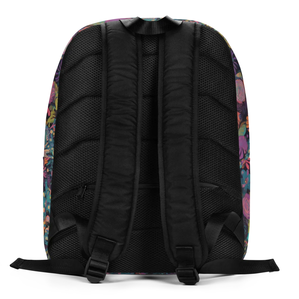 Electric Herbarium on Minimalist Backpack — Back