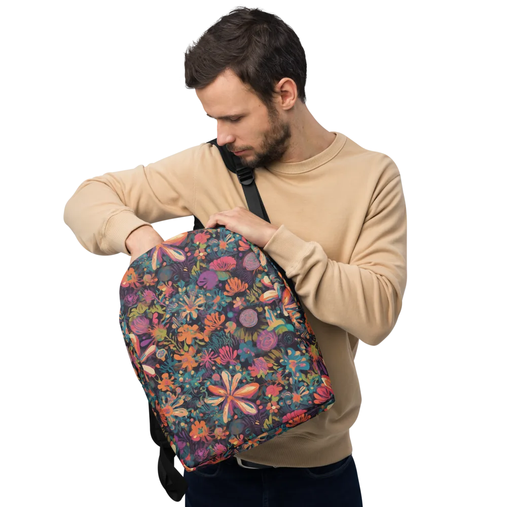 Electric Herbarium on Minimalist Backpack — Front