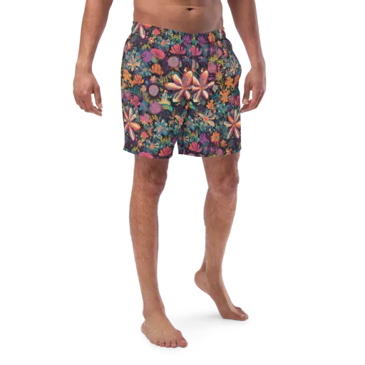 Electric Herbarium on a Swim Trunks