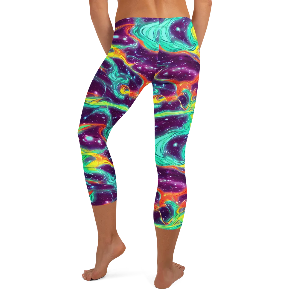 Astral Afterglow on Capri Leggings — Back