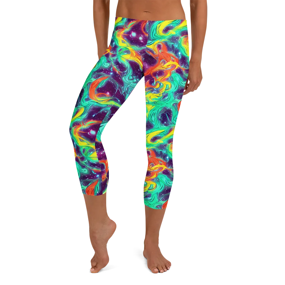 Astral Afterglow on Capri Leggings — Front