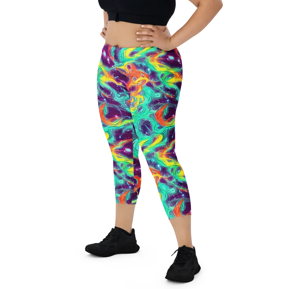 Astral Afterglow on Capri Leggings — Front