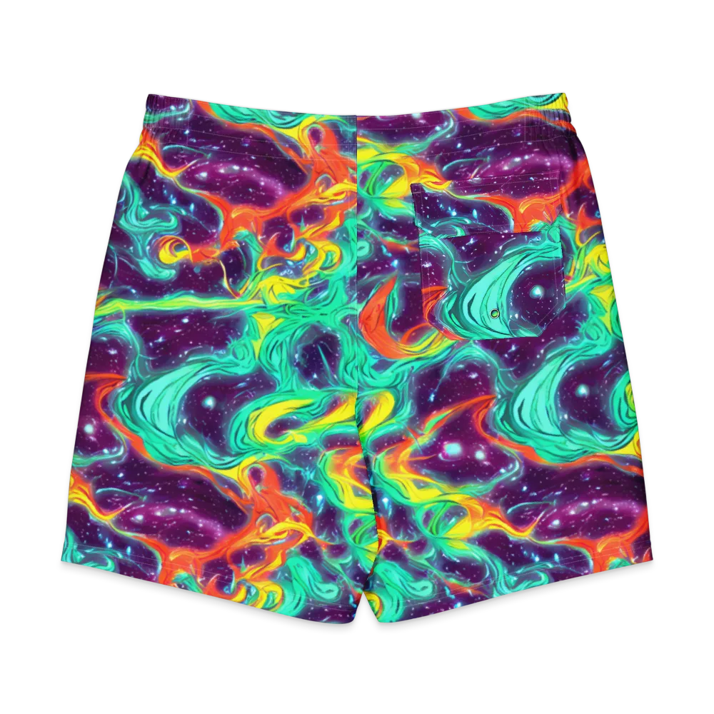 Astral Afterglow on Men's Board Shorts — Back