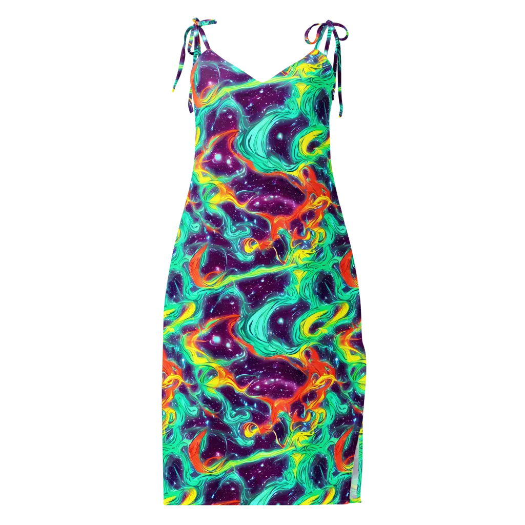Astral Afterglow on Slip Dress — Front