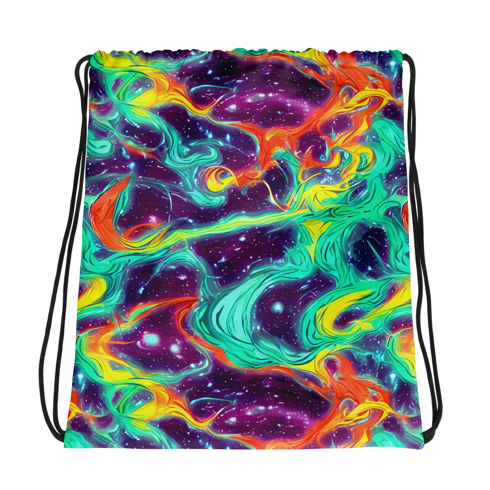 Astral Afterglow on Drawstring Bag — Photo
