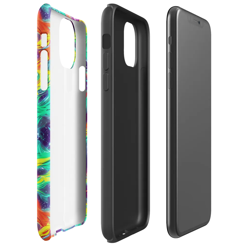 Astral Afterglow on Tough Case for iPhone® — Right