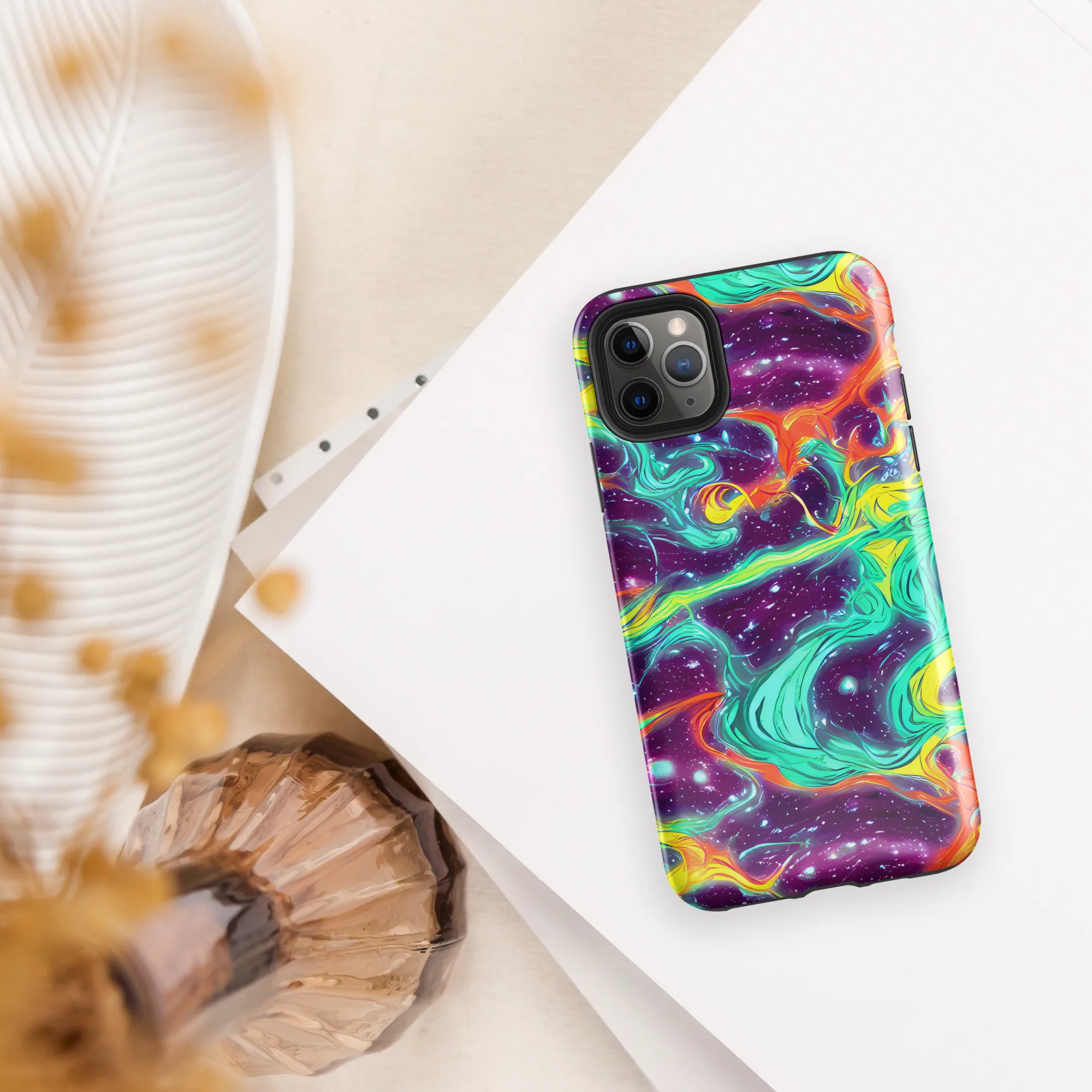 Astral Afterglow on Tough Case for iPhone® — Front