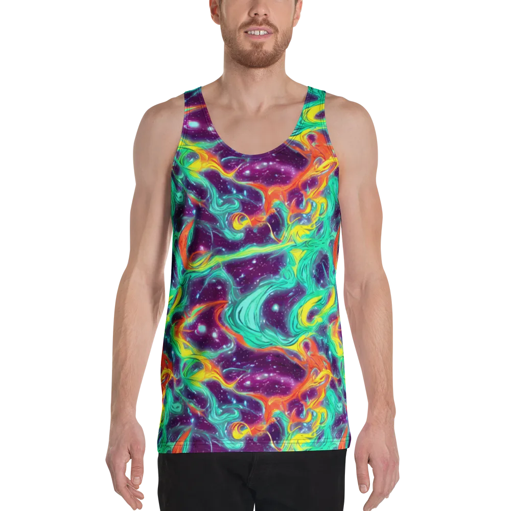 Astral Afterglow on Men's Tank Top — Front