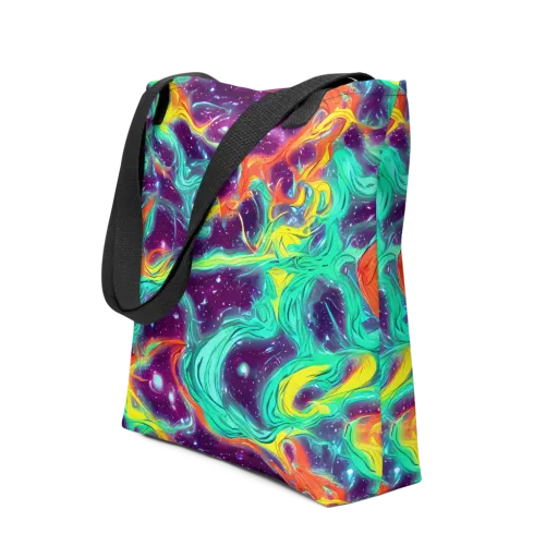 Astral Afterglow on a Tote Bag