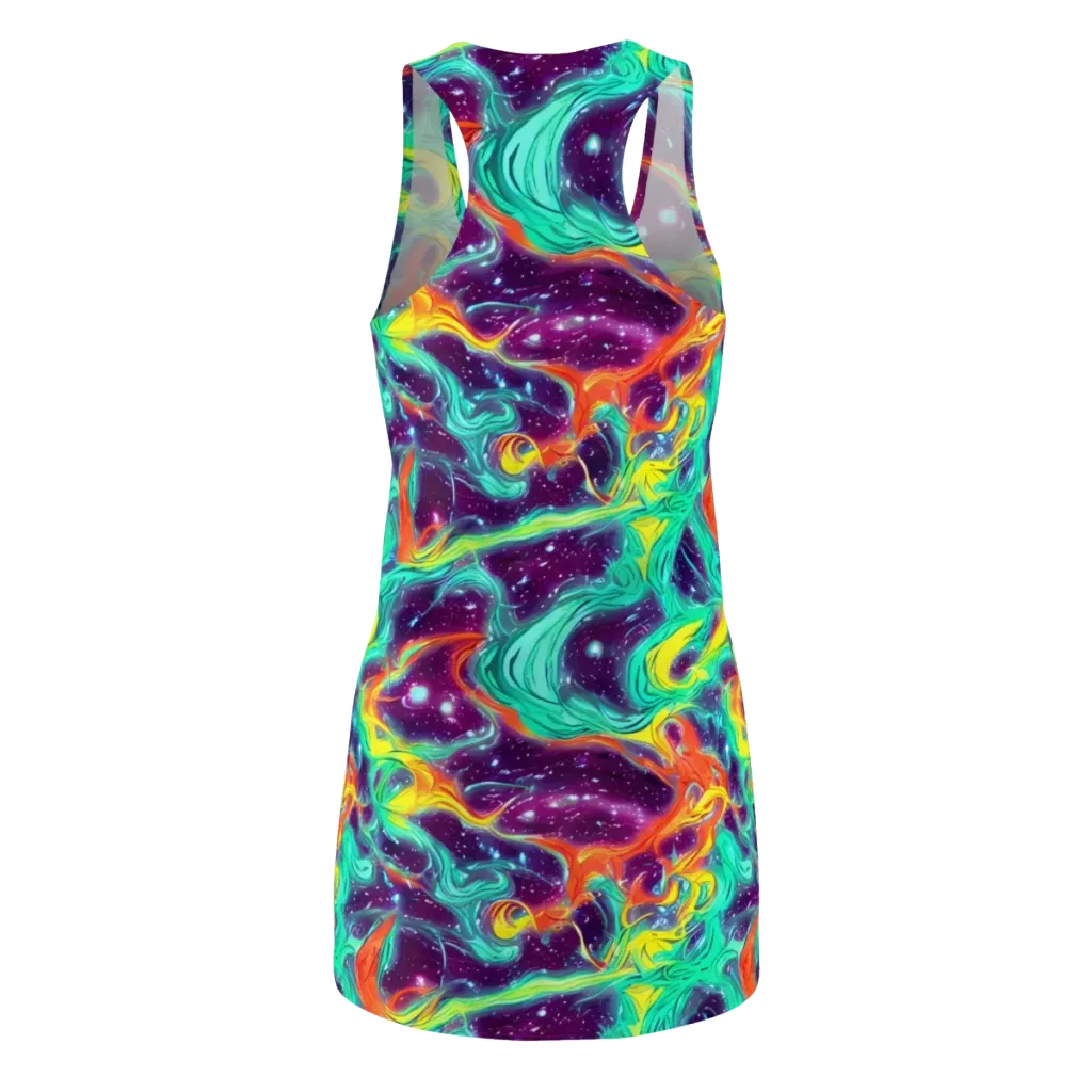 Astral Afterglow on Racerback Dress — Back