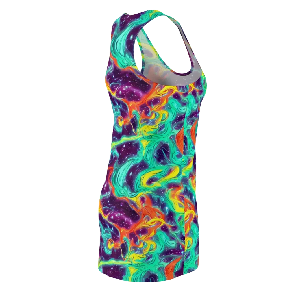 Astral Afterglow on Racerback Dress — Back Side