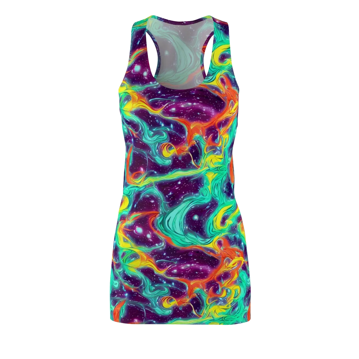 Astral Afterglow on Racerback Dress — Front