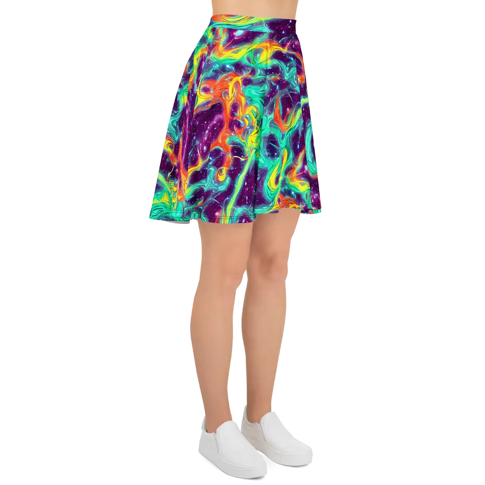 Astral Afterglow on Skater Skirt — Right