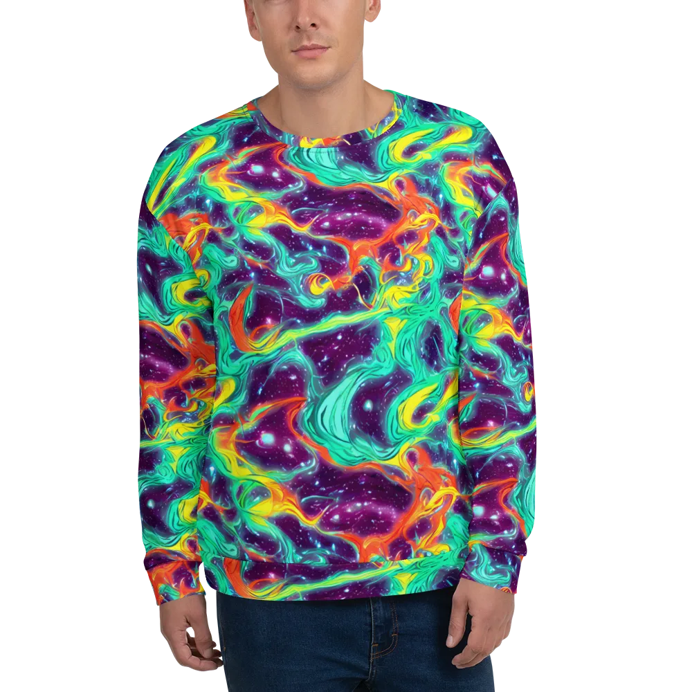 Astral Afterglow on Sweatshirt — Front
