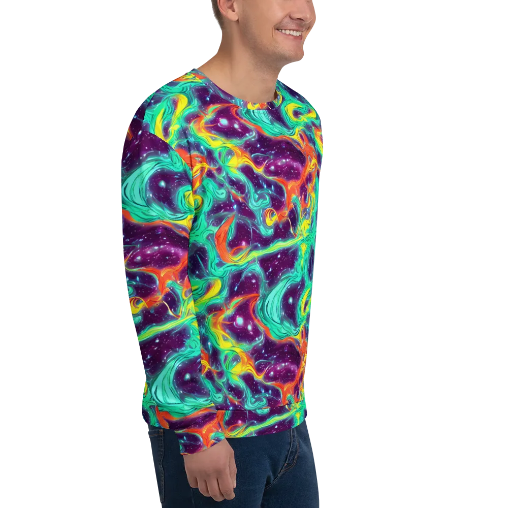 Astral Afterglow on Sweatshirt — Right Front