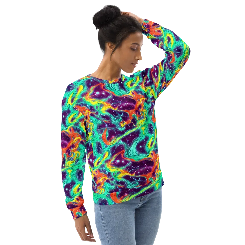 Astral Afterglow on Sweatshirt — Right Front