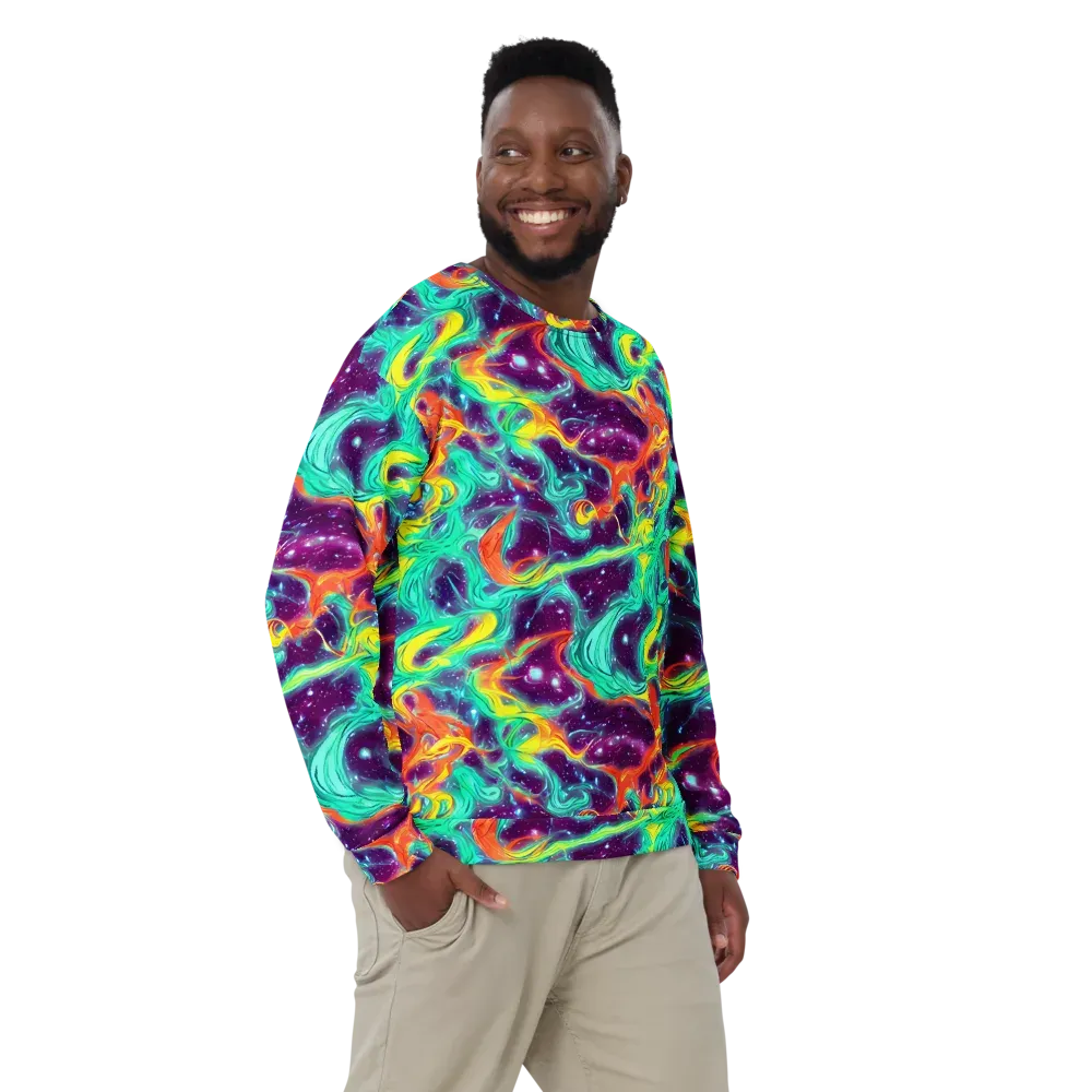 Astral Afterglow on Sweatshirt — Front
