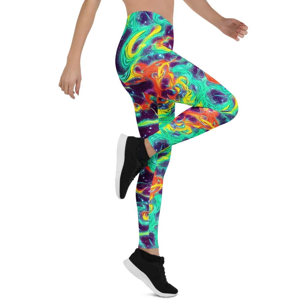 Astral Afterglow on Leggings — Right