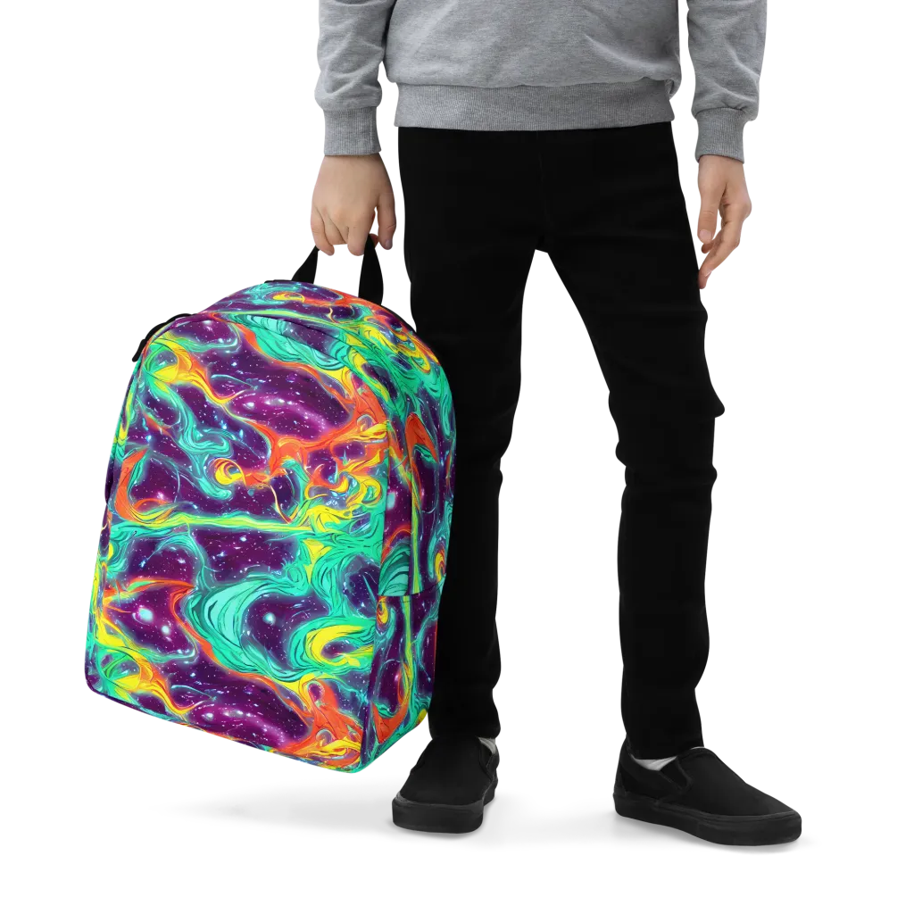 Astral Afterglow on Minimalist Backpack — Zoomed-in