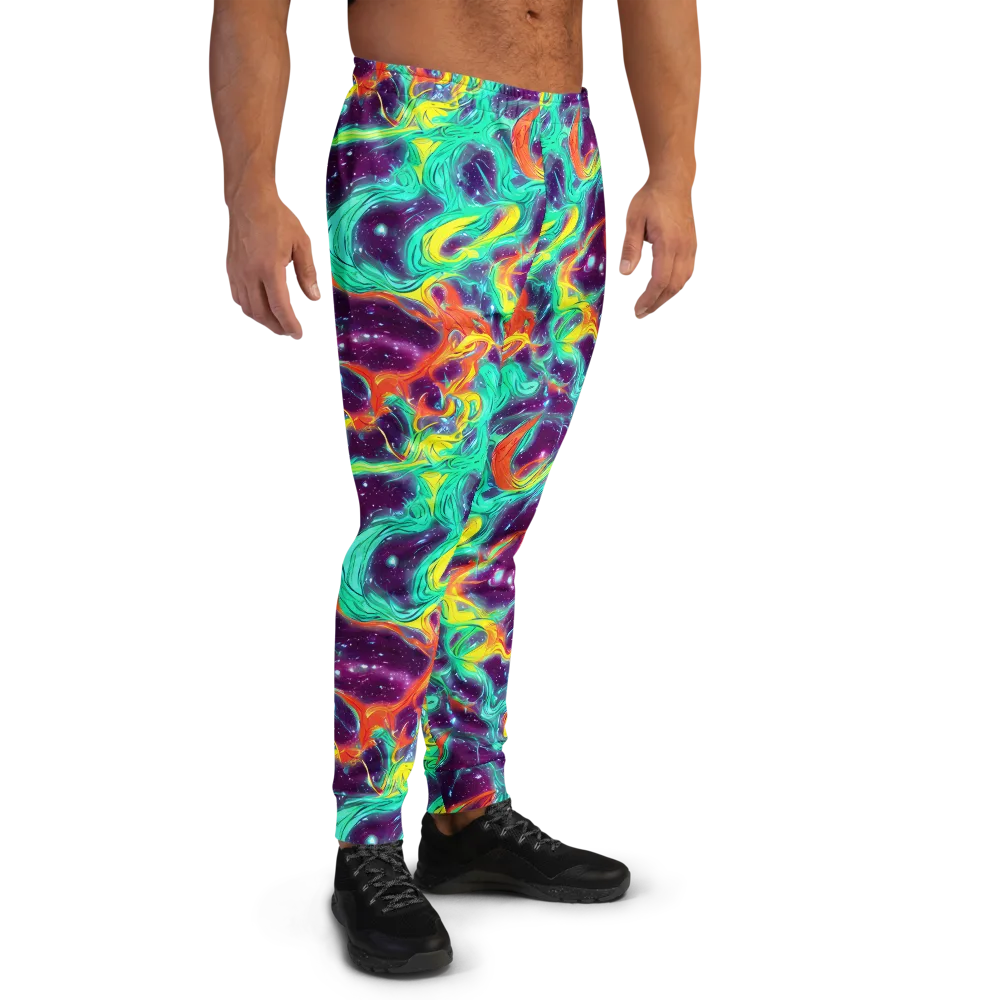 Astral Afterglow on Men's Joggers — Right