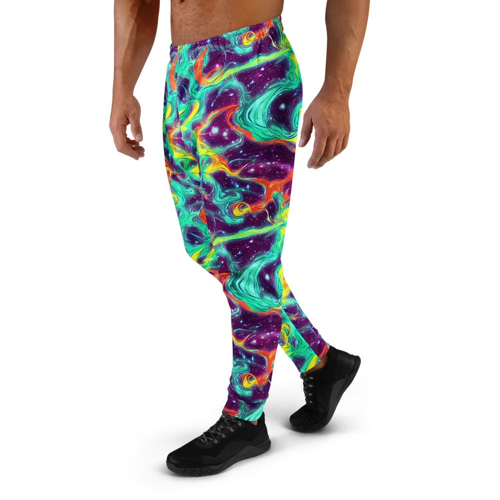 Astral Afterglow on Men's Joggers — Left