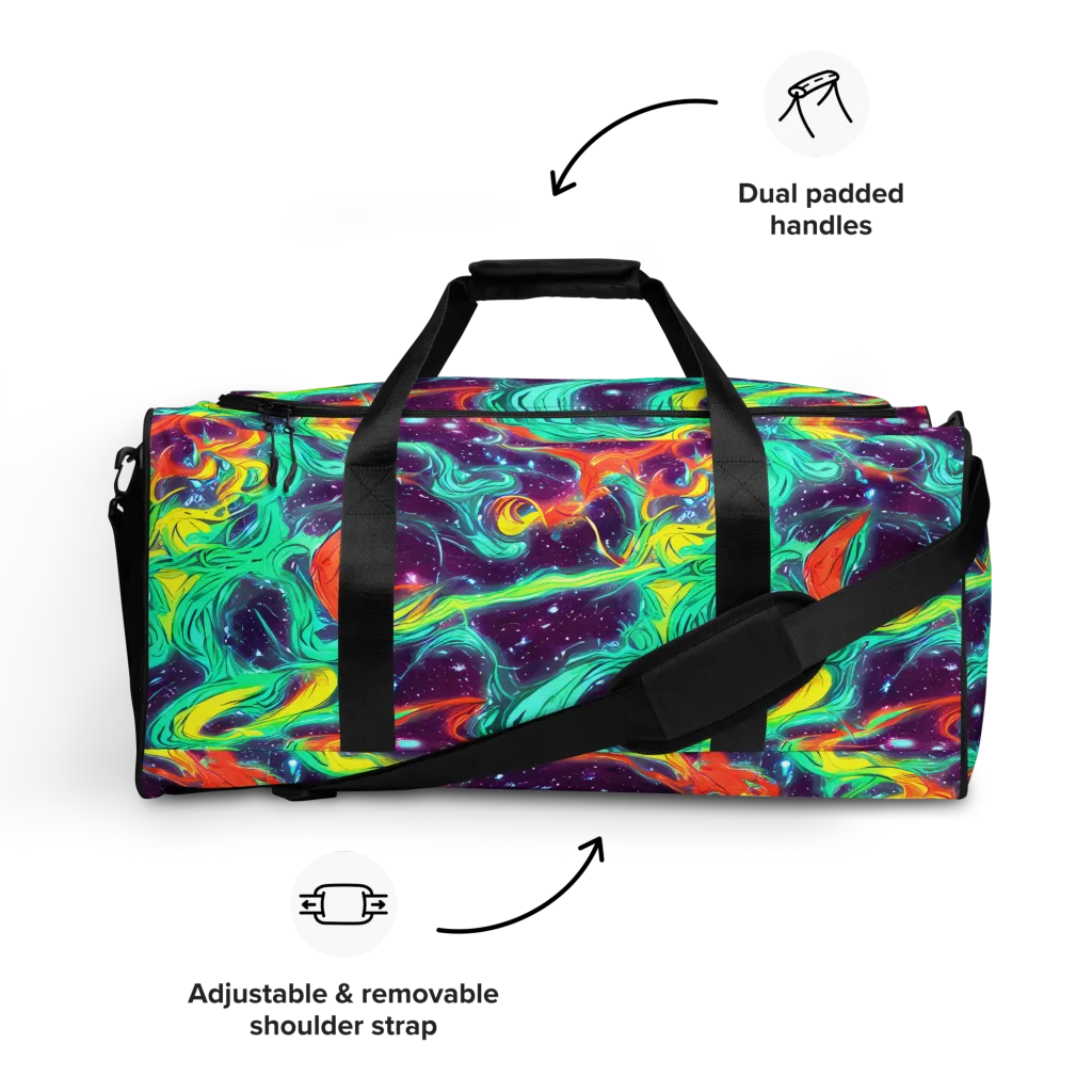 Astral Afterglow on Duffle Bag — Front