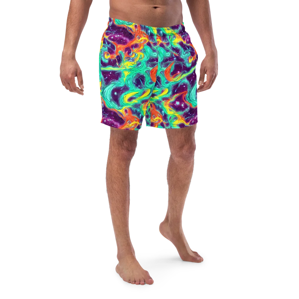 Astral Afterglow on Swim Trunks — Front
