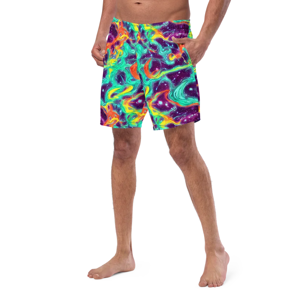 Astral Afterglow on Swim Trunks — Left Front