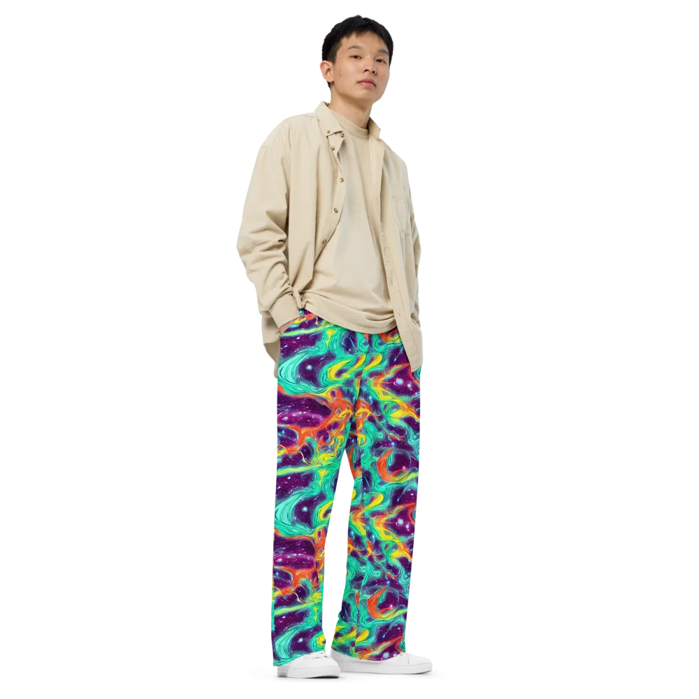 Astral Afterglow on Wide-Leg Pants — Right Front